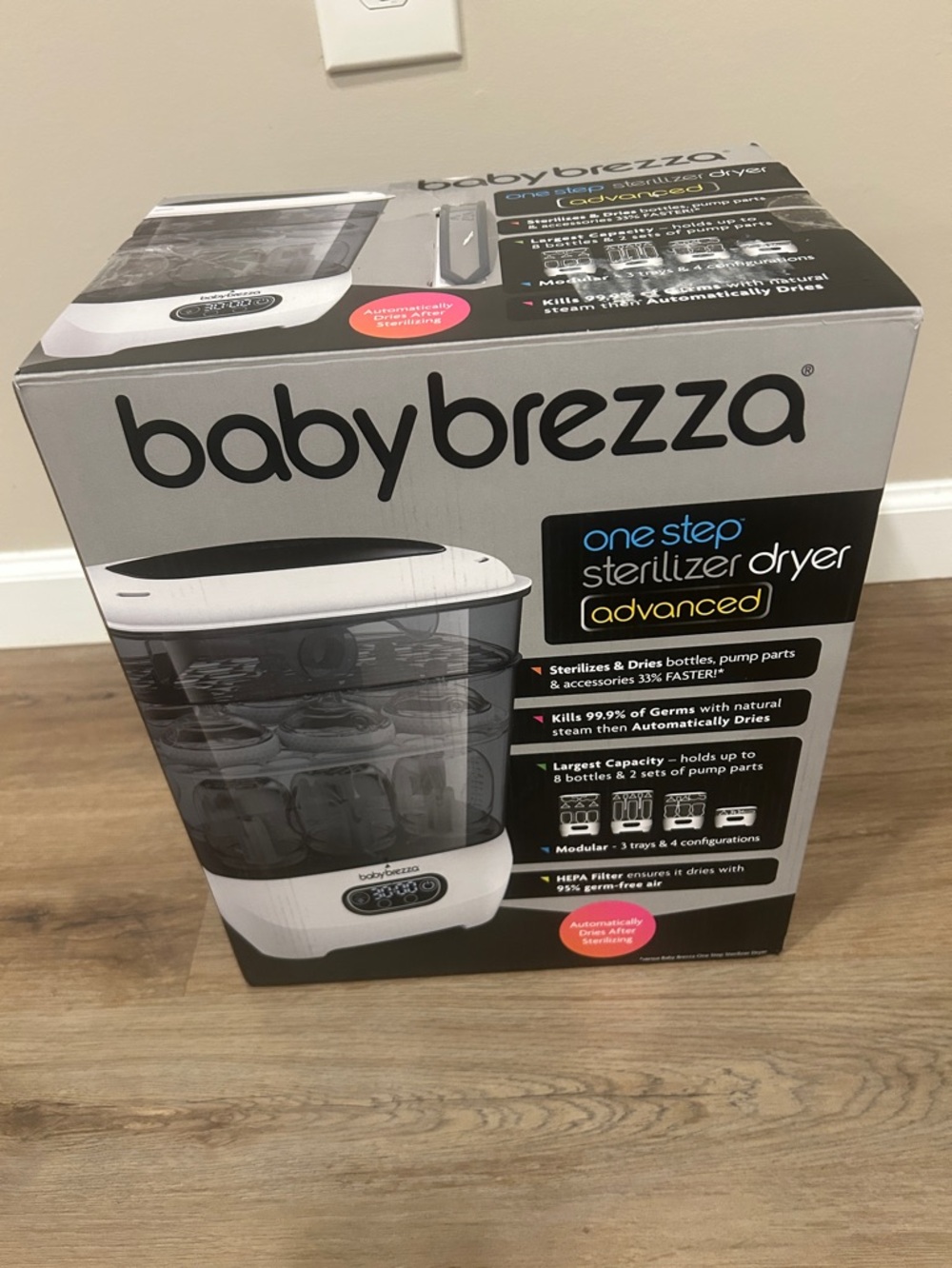 Baby Brezza Bottle Sterilizer & Dryer Advanced New in box - Picture 11 of 11